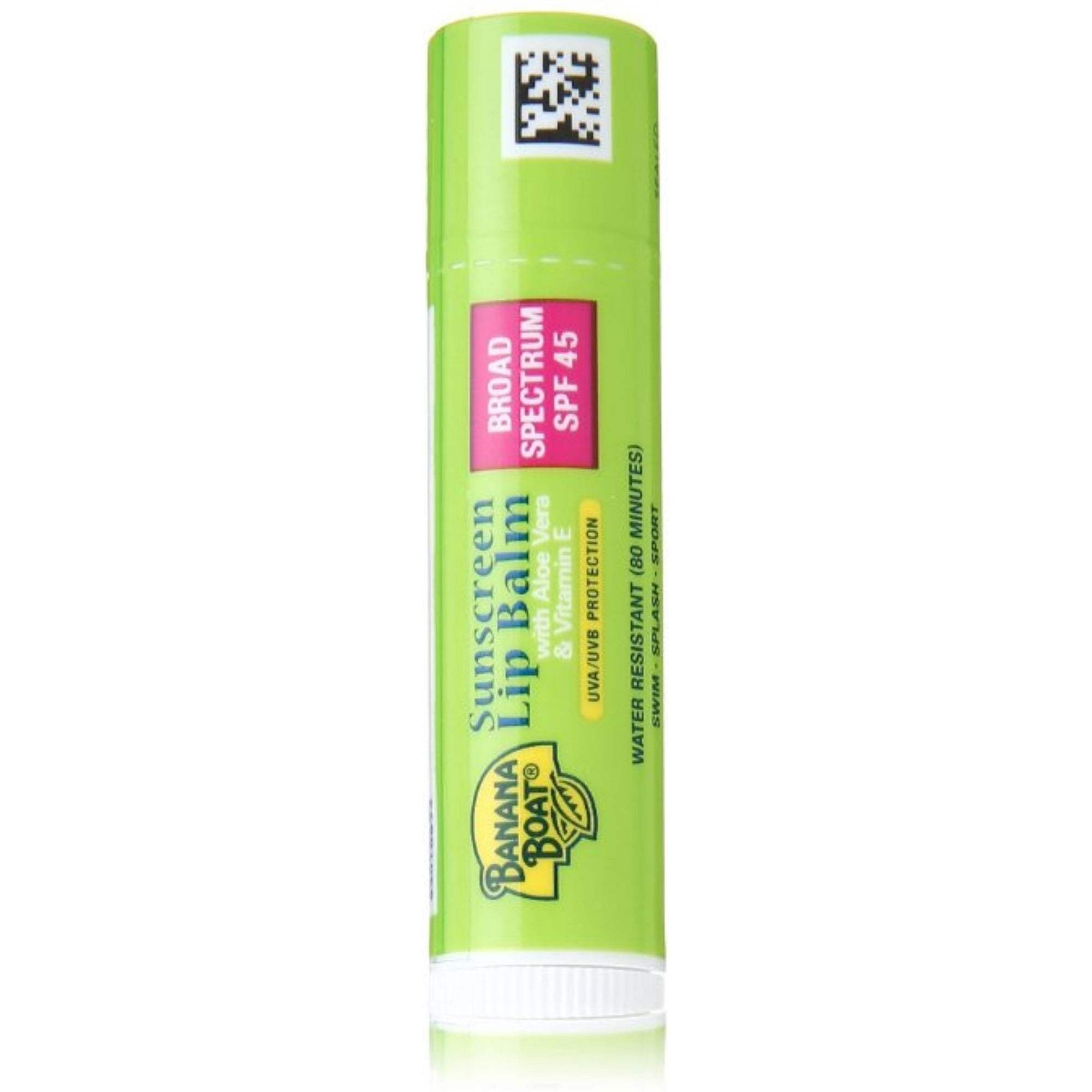 Banana Boat (24-Pack) Aloe Vera & Vitamin E Sunscreen Lip Balm Spf 45 .15oz Each