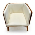 thumbnail image 5 of LuXeo Olivia Teak Deep Seating Outdoor Conversation Sets, 4-Person, 5 of 10