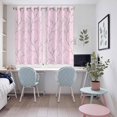 thumbnail image 4 of Pink Branches Kitchen Curtains Window Panels, Vintage Art Farmhouse Insulated Window Treatment Curtain, Grommet Curtains for Bedroom/Living Room/Bathroom, 2 Piece 52"Wx72"L, 4 of 8