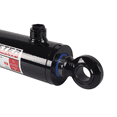 thumbnail image 2 of Hydraulic Cylinder 2.5 in bore x 16 in stroke Swivel Ball Swivel Eye hydraulic cylinder Welded Double Acting 3500 PSI, 2 of 4