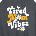 thumbnail image 3 of Instant Message - Vibes Tired Mom - Women's Racerback Tank Top, 3 of 6