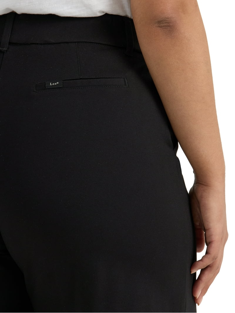 Lee Women's Plus Size Ultra Lux Comfort Any Wear Wide Leg Pant