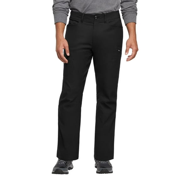 Eddie Bauer Men's Warm Stretch Pants (Black, 32W x 30L)