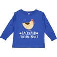 thumbnail image 3 of Inktastic Backyard Chicken Farmer Boys or Girls Long Sleeve Toddler T-Shirt, 3 of 5