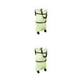 thumbnail image 1 of Transemion Versatile Foldable Shopping Trolley Bag For Various Occasions Foldable green flowers 2Set, 1 of 6