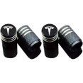 thumbnail image 3 of Tapón de válvula de rueda negro compatible con T, 3 of 4