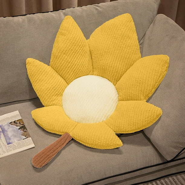 Funda de almohada Linda hoja de arce almohada juguete hoja muñeca hogar sofá cojín sala de estar tatami futón cojín hoja de arce