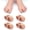Small+Large, variant on 2 Pcs Gel Bunion Toe Separators for Bunion Correction W/Fabric Lining, Big Toe Straightener Elasticity Hammer Bunion Toe Corrector Spacers for Feet Women Men Correct, with 2 Loops (Large)