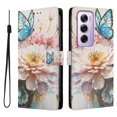 thumbnail image 1 of FOXDOCK Funda Tipo Cartera para OPPO Reno 12 Pro con Soporte y Correa – Diseño de Patrones Lindos, 1 of 6