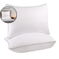 thumbnail image 1 of Dvruxg 2pcs Satin Stripe Pillow Core Home Use Pillow Core Multi Sleeping Position Pillow Core Various Sleeping Position Pillow Core, 1 of 5
