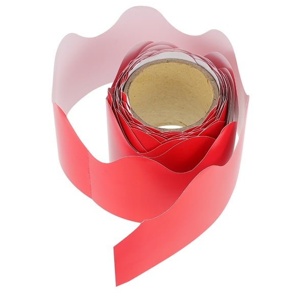 5 M Red Display Border Bulletin Board Borders Decorative Paper