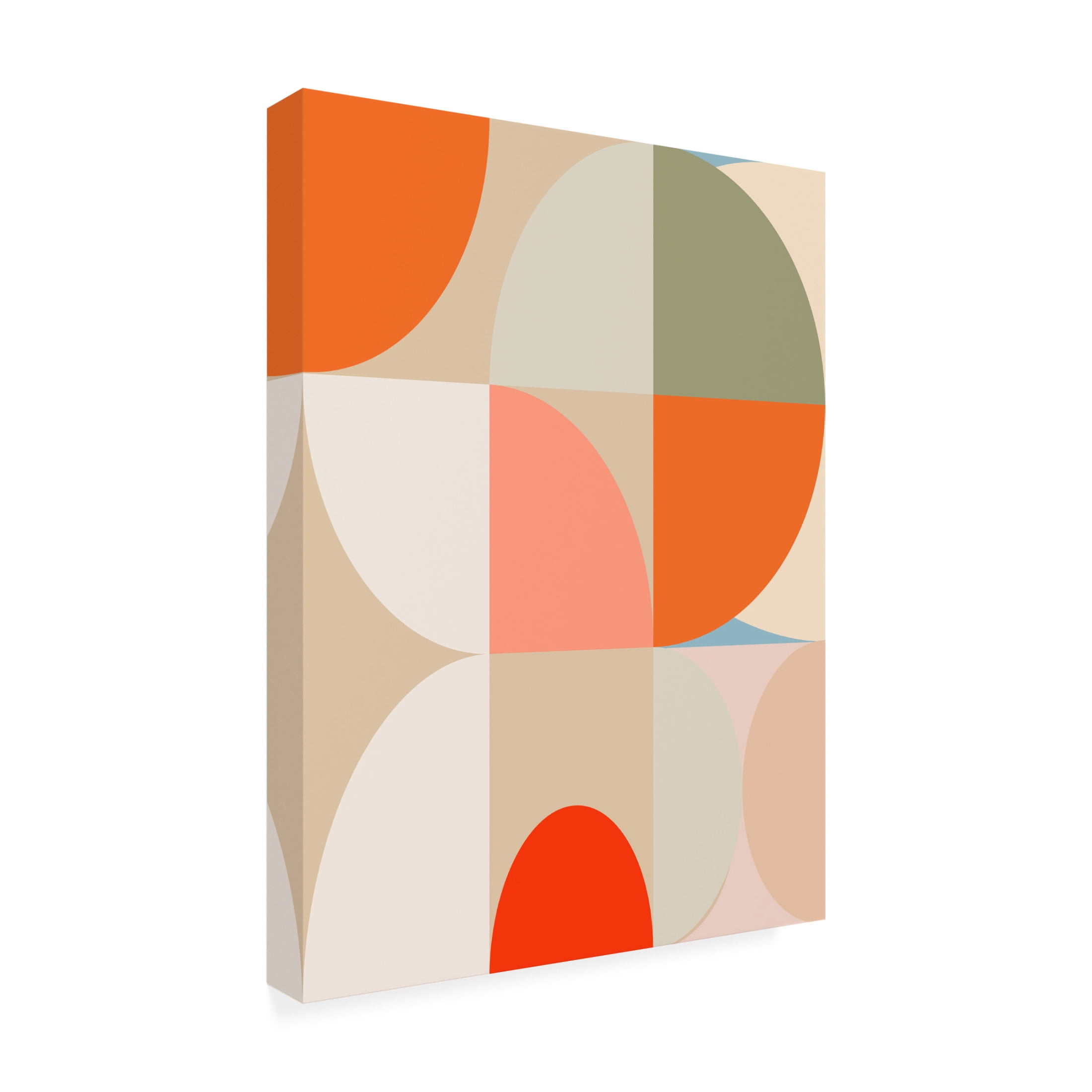 Trademark Fine Art Ana Rut Bre Mid Century Pastel 12 Canvas Wall Art