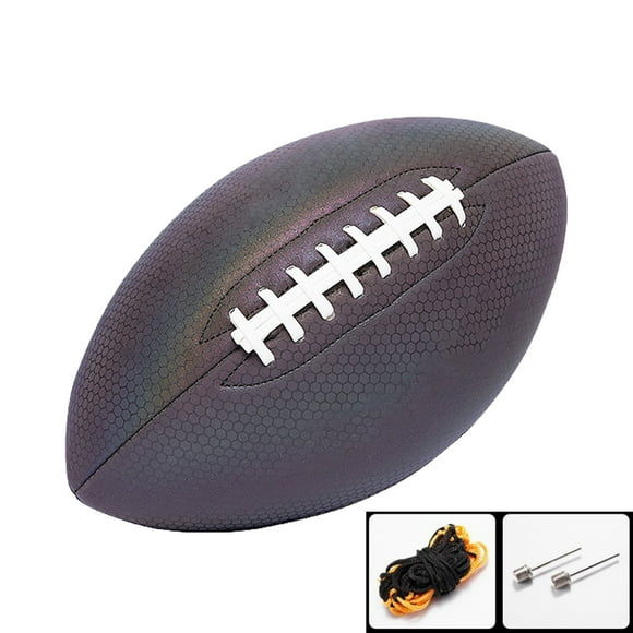 Football Luminous Fluorescent Reflective Football Pu Game Training Ball