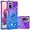 Purple Blue, variant on Phone Case for Redmi Note 10 4G,Case for Redmi Note 10S, Shiny Bling Quicksand Effect TPU Bumper Case with Four Corners Protection Cover for Redmi Note 10 4G/Redmi Note 10S, Purple Blue