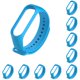 thumbnail image 2 of Moyic Replacement Strap Adjustable Wristband Smart Wrist Accessories Replace Sport Strap Easy Bracelet Installment Watchband Cielo azul 10Conjunto, 2 of 6
