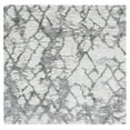 thumbnail image 6 of SAFAVIEH Horizon Milica Abstract Shag Area Rug, Ivory/Green, 3' x 5', 6 of 9