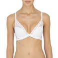 thumbnail image 2 of Natori Women's Feathers Contour-Plunge Bra, White, 2 of 4