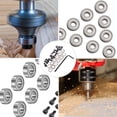 thumbnail image 3 of 1 Ensemble de Roulements de Remplacement Guide de Roulement à Billes Kit de Réparation de Bit de Routeur, 3 of 8