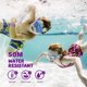 thumbnail image 3 of Reloj deportivo digital para niños, resistente al agua, multifunción, electrónico, casual, para exteriores, 7 coloridos LED luminosos, alarma, cronómetro, reloj de pulsera (púrpura) Feliz Sencillez, 3 of 5
