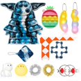 thumbnail image 2 of Honganda Press Silicone Decompression Toys, Stress Relief Toys Kit for Children, 2 of 2