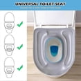 thumbnail image 3 of Adjustable height toilet cushion for elderly with suction cups, 3 of 4