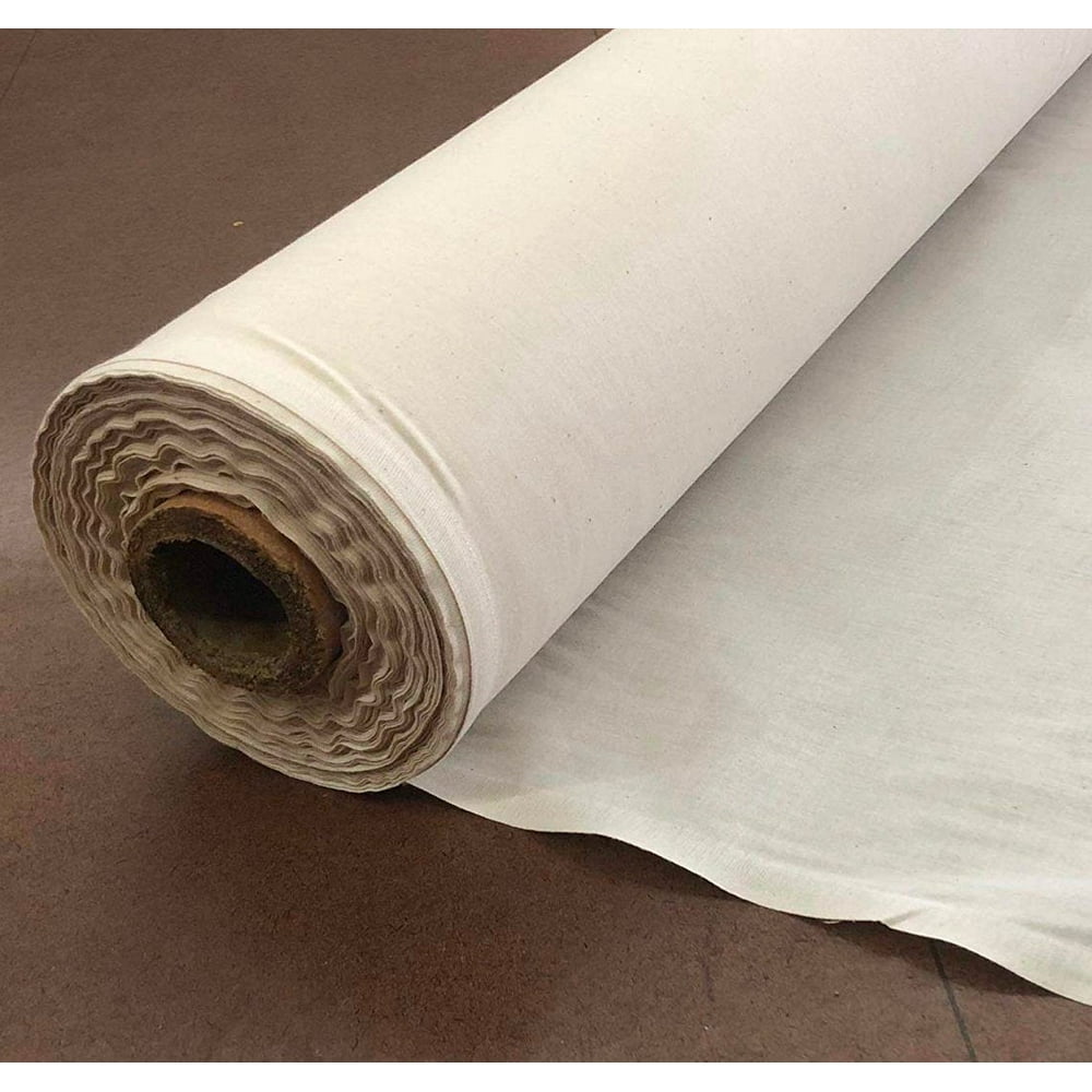 Natural 100 Cotton Muslin Fabric/Textile Unbleached Draping Fabric