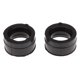 thumbnail image 2 of Carburadores de 2 piezas Soporte del Zócalo para EJ650 W650 Flachlenker 99-06 Motocicleta de Caucho negro Sunnimix  Botas del colector de admisión, 2 of 7