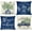 Blue, variant on Spring Pillow Covers 18x18 Inch Eucalyptus Leaves Greenery Blue Vase Truck Bless This Home Set of 4 Outdoor Farmhouse Summer Welcome Decorative Throw Pillows Cases for Couch Room Decor