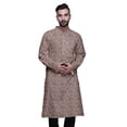 thumbnail image 3 of Atasi Indian Long Kurta For Mens Summer Wear Cotton Poplin Wedding Kurta Shirt, 3 of 7