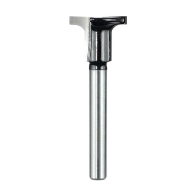 Herramienta de ranura del enrutador de vástago de 1/4 "Cortador de tragamonedas T Portable Bits Bits Bounds Butter
