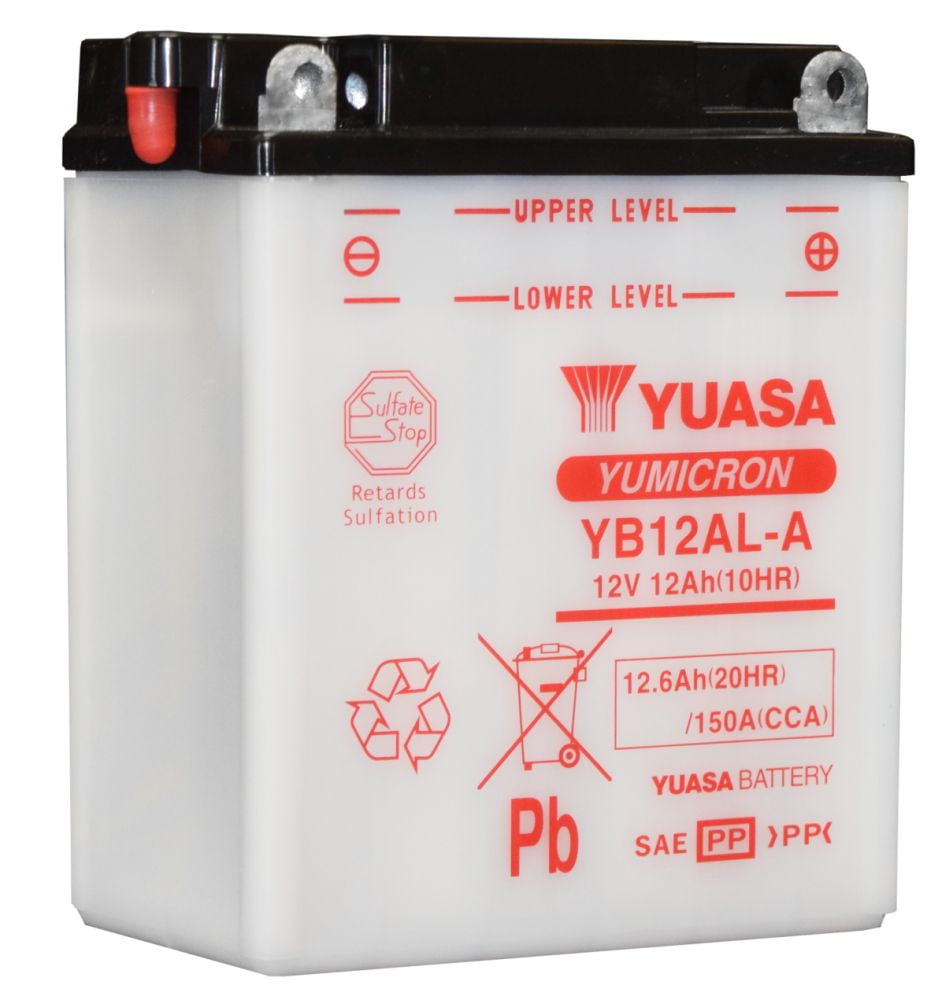 Yuasa 12V Conventional Battery – 12N5-3B (YUAM2253B) For Motorcycles & More