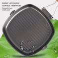 thumbnail image 3 of 7.9 Inch Grill Pan for Stove Tops Nonstick Induction Square Griddle Pan with Folding Handle, 3 of 9