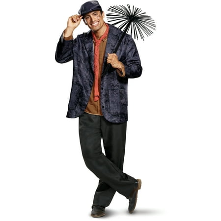 Mens Deluxe Disney Mary Poppins Bert Chimney Sweep Costume