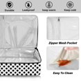 thumbnail image 4 of Iauyy Casserole Carrier for Hot Food Insulated Casserole Travel Carry Bag with Lid Food Warmer Bag for Party/Picnic,Seamless Polka Dot Pattern, 4 of 7