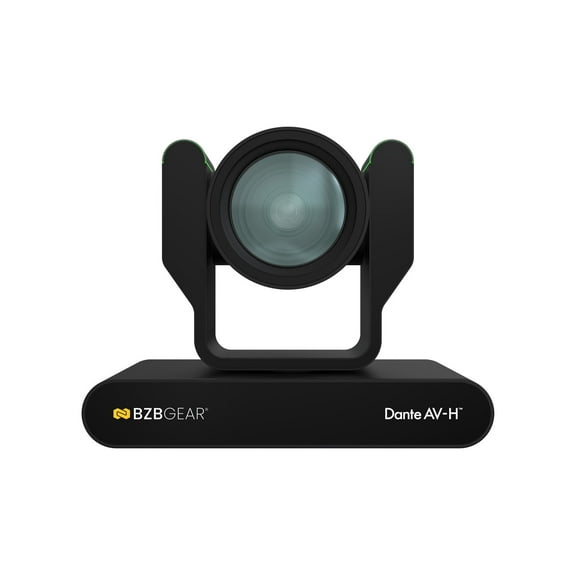 BZBGEAR 25X 4K UHD AUTO TRACKING HDMI 2.0/12G-SDI/USB 2.0/USB 3.0 Dante AV-H Live Streaming PTZ Camera with Tally Lights (Black)