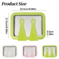 thumbnail image 3 of Rolled Ice Cream Maker Kit, At-Home Rolled Ice Cream Maker, Instant Ice Cream Maker with 2Pcs Scrapers, DIY Rolled Ice Cream Tray, Stainless Steel Instant Freeze Plate, 8.86X6.89X1.38inch, 3 of 4