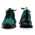 thumbnail image 3 of Flowers, Leaves, Lines, Green Walking Shoes for Men Woman Lightweight Tennis Fashion Elastic Sports Shoes Cushion Basketball Shoes, 3 of 7