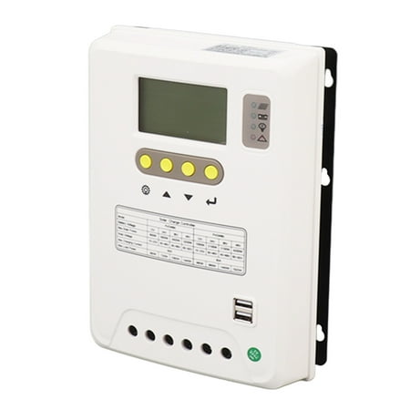 

12V 24V 36V 48V PWM Solar Charge Controller with LCD Display Lithium Electric Activation Solar Panel Charge Regulator 60A