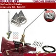 thumbnail image 1 of American Shifter  700R4 Shifter Kit Chrome 16 in. E Brake Cable Clamp Trim Kit for F2E20, 1 of 1