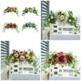 thumbnail image 2 of AOOOWER Artificial Flower Swag for Wedding Ceremony Sign Wedding Arch Door Backdrops, 2 of 15
