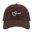 thumbnail image 4 of XIAOCHA Women's Embroidered Baseball Cap Adjustable Hat Band Outdoor Ball Hat,Coffee, 4 of 4