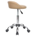 thumbnail image 2 of Juno Adjustable Height Massage Stool w/Wheels - Beige, 2 of 2