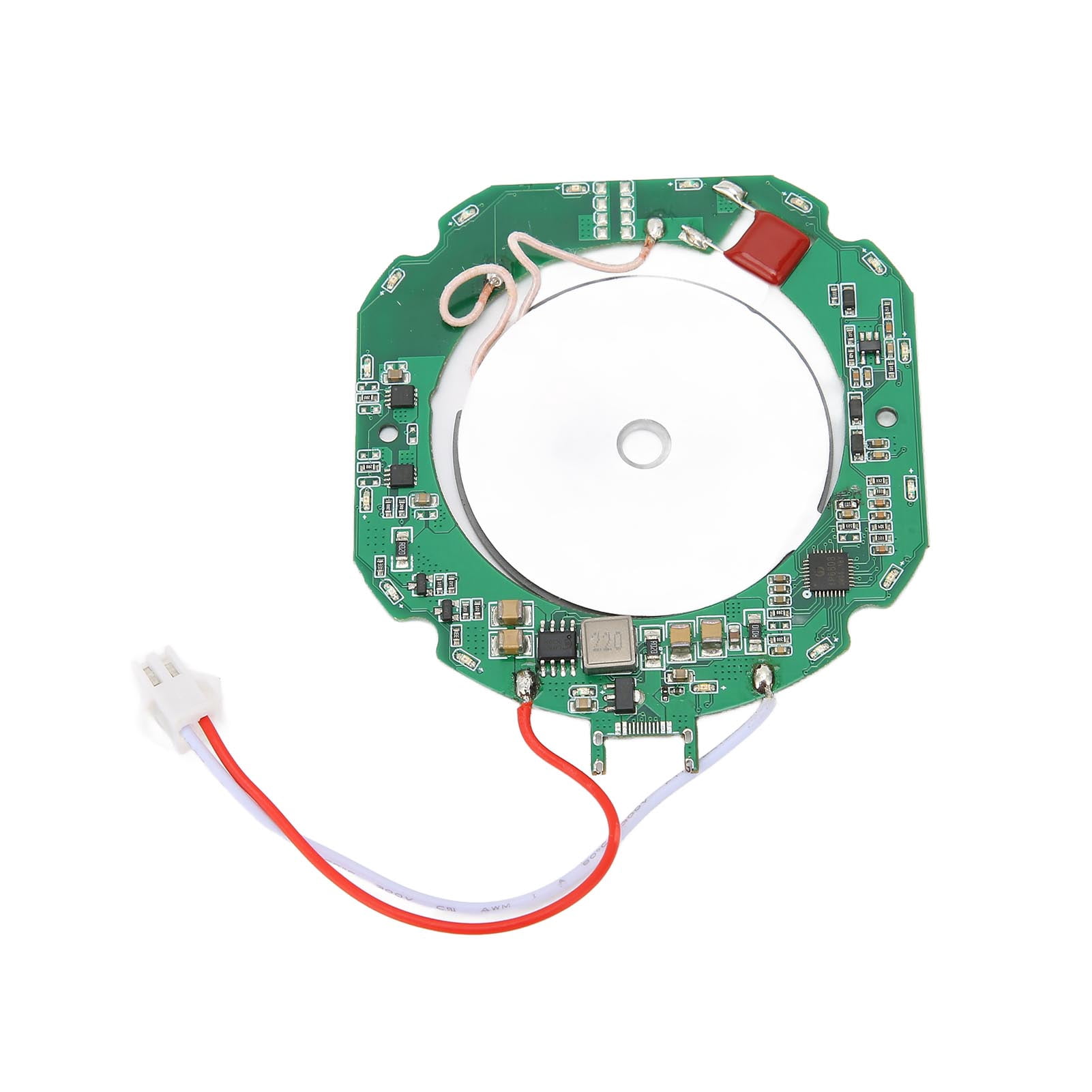 QIILU Qi Fast Wireless Charger Module Transmitter,2PIN 15W 5‑24V Qi Fast Wireless Charger Module Transmitter Durable Coil Transmitter Module,Fast Charge Wireless Charger Transmitter