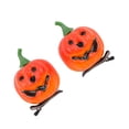 thumbnail image 6 of Creative Smiling Pumpkin Hairs Barrettes Halloween Hair Clips Halloween Hair Accessories Pumpkins Hairpins for Kid Adult, 6 of 9