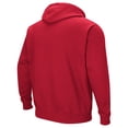 thumbnail image 3 of Men's Colosseum Red UNLV Rebels Arch and Logo Pullover Hoodie, 3 of 3