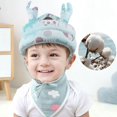 thumbnail image 4 of Sombrero de Seguridad para Bebés Casco Suave Gorra Anticolisión Anticolisión Yotijar protector de cabeza de seguridad infantil, 4 of 8