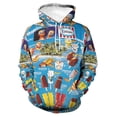 thumbnail image 3 of Sudadera con capucha Harajuku para hombre, estampado de helado en 3D, sudaderas casuales, sudaderas con capucha de gran tamaño y divertidas para primavera y otoño, jerséis de calle, 3 of 5