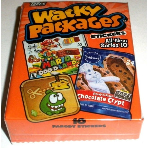 2013 Wacky Packages All New Series 10 Complete 55 Sticker Set