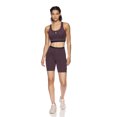 thumbnail image 4 of Reebok Women's Flex High Rise Compression Shorts with Pockets, Sizes XS-XXXL, 4 of 4