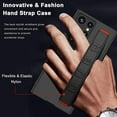 thumbnail image 2 of Carbon Fiber Case Compatible Samsung Galaxy S23 Phone Case with Hand Strap,360° Hard Protective Cover for Galaxy S23 Thin Case Kickstand,Heavy Duty Phone Case for Samsung Galaxy S23 Case Stand, 2 of 14